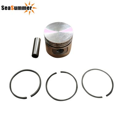 China High Quality Home Use SeaSummer 2HP Air Compressor Piston Belt Driven Kit With 3 Piston Rings And Pistons Pin Replace Part for sale