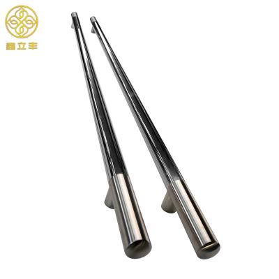 China AISI 304 stainless steel modern glass door handles, door pull handle for sale