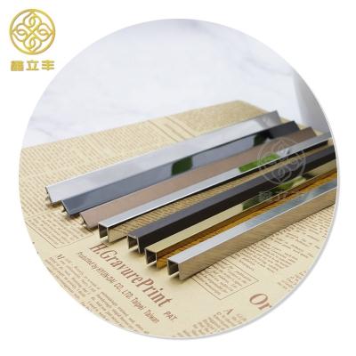 China Modern Guangdong Xinlifeng Factory Stainless Steel Metal Trim For Countertop Edge for sale