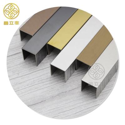 China Guangdong Xinlifeng factory modern stainless steel drywall outside metal bead corner zipper bead molding trim for sale