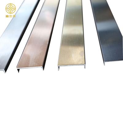 China Modern Metal Stainless Steel Interior Decoration Tile Trim Low Price for sale