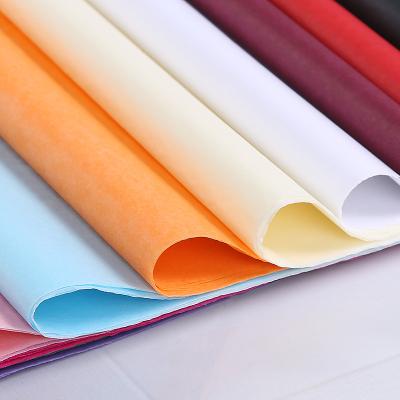 China Waterproof Biodegradable 100% Virgin Wood Pulp Clothing Flowers Gift Wrapping Color Printed Wrap Tissue Paper for sale