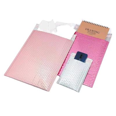 China Strong Adhesive/Shock-resistance/Waterproof/Nice Printing Custom Mailing Bubble Mailing Mailers Pink Purple Pink Bubble Mailing Plastic Waterproof Black Yellow Envelope for sale