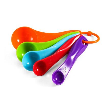 China Viable factory direct plastic food grade pp utensils measuring spoon measuring spoon cooking set for sale