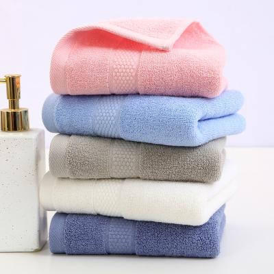 China New Sustainable Thickened Soft And Strong Water-absorbent Washcloth Hand Face Bath Towels for sale