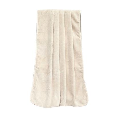 China Wholesale Coral Fleece Soft Thick Absorbent Shower Beach Bath Body Towel High Sustainable for sale