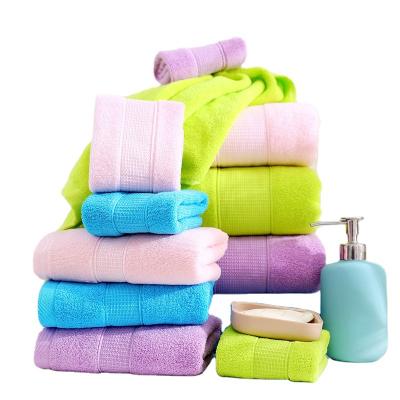 China Sustainable Wholesale 100% Premium Quality Bath Towels Cotton Set Bath Towel Sets for sale