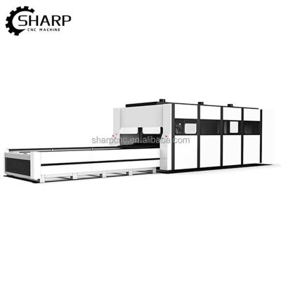 China Water-cooled laser cutter tube cnc 3d laser tube cutting machine pipe fiber laser cutting machine for sale