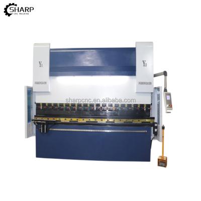 China Hotels MIni Bender 63T 2500MM CNC Bending Machine Hydraulic Press Brake with TP10S for sale