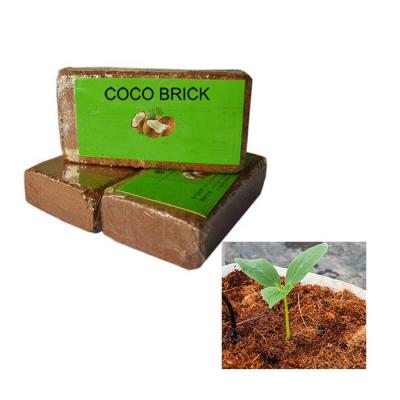 China Growing Bricks Compressed Fiber Coir Growing Medium Cocos Substrate Garden Coir Plant Soil For Plant Growth Vegetables Flowers Berries Planting for sale