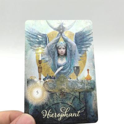 China Wholesale High Quality Custom Printing Paper Art Paper Tarot Cards Oracle Playing Card Playing Card Paper Manufacturer for sale