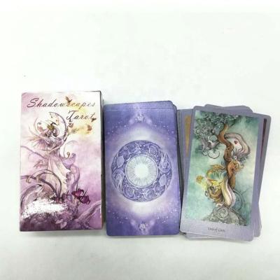 China Colorful Paper Art Paper Tarot Card Deck Custom Printed Oracle Card Printing for sale