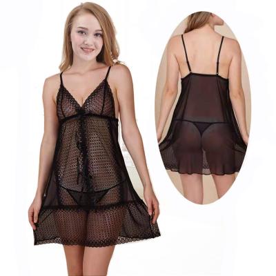 China Wholesale Transparent Sexy Women Very Hot Lovely Lady Underwear Mesh Ribbon lace Lingerie sleepwear nightwear for sale