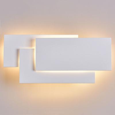 China Nordic Simple Creative Modern Minimalist Living Room Bedroom Bedside LED Strip Wall Lamp For Indoor Living Room Wall Light for sale