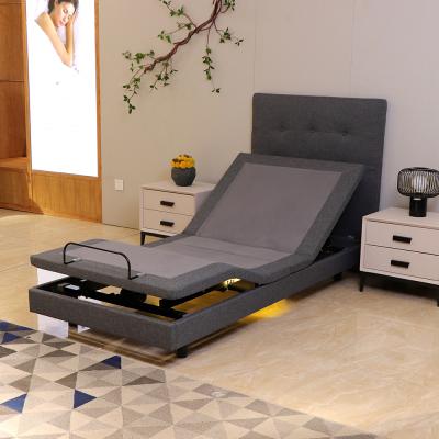 China Factory direct sale (height) adjustable adjustable bed mechanism wireless or wire bed smart remote control adjustable base and view with massage for sale