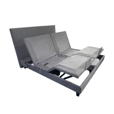 China Radio or Wire Remote Control Adjustable (Height) Adjustable Split Bed with USB and Massage for sale