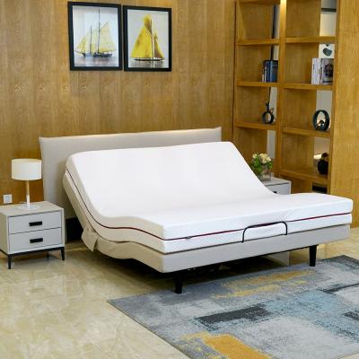 China King Queen Size Electric Bed Remote Control Adjustable View (Height) Of Adjustable Multifunctional Weightlessness With Headboard for sale