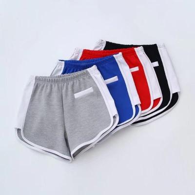 China Anti-Wrinkle Hot Sale Summer Shorts Cotton Women Sports Casual Shorts Customize for sale