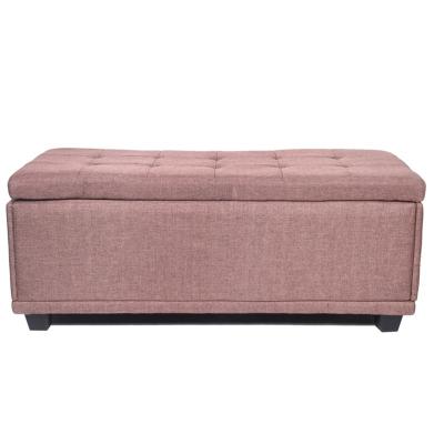 China High Quality Custom Adjustable (Height) Indoor Sofa Bench Ottoman Storage Long Flat Bench for sale