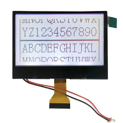 China Graphic LCD Manufacturer 128x64 FSTN LCD Positive Display 12864 Dots ST7565 Industrial Lcd Screen 60.78(W)x32.94(H)mm for sale