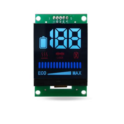 China Customized TN VA Module Small Inch Character Segment Screen Monochrome LCD Display Module LCD Display With Control Module 51(W)*32(H) * 5.8(T)mm for sale