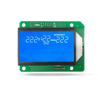 China Custom monochrome 7 segment LCD display 4 digit TN STN FSTN VA LCD display screen module 60 /5 /6 /12/20 /22 ( W)*32.5(H)mm for sale