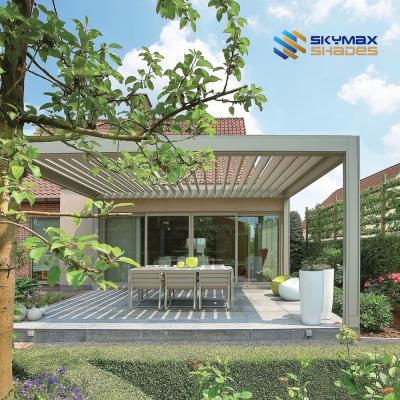 China Customized Motorized Modern Aluminum Pergola New Product Manufacturers Price New Product Parts Tent Easily Assembled Open Canada Nz Miami Aluminum Pergola for sale