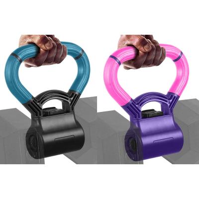 China New Design Kettlebell Grip Home Use Kettle Grip Handle To Convert Dumbbells To Kettlebells For Workouts for sale