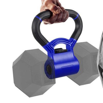 China New Design Kettle Grip Home Use Kettlebell Handle To Convert Dumbbells To Kettlebells For Workouts for sale