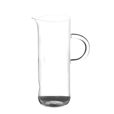 China Custom Viable Glass Water Jug Kitchen Glass Water Jug Set for sale