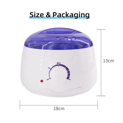 China Mini Wax Dipping Pot Kit 10pcs Bikini Waxing Machine Electric Waxing Hands Feet Body Wax Removal Wooden Stickers Epilator for sale