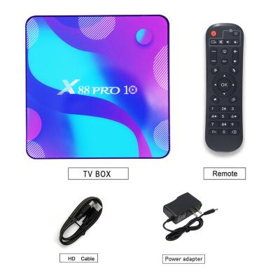 China High Speed ​​Android 11 TV BOX 2.4G& 5.8G Wifi 16G 32G 64G 128G 4k 3D TV Receiver Media Player HDR+ Very Fast Box for sale