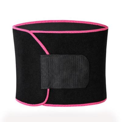 China Polyester & Hot Sale Nylon Neoprene Trimmer Adjustable Fitness Weight Loss Logo Women Body Sports Corset Waist Trainer Soft Custom Wrap Belt for sale