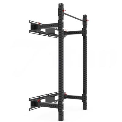 China Durable Commercial Adjustable Wall Mounted Rack Half Cabinet Wall Mounted Gym for sale