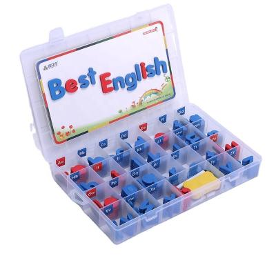 China paper & Cardboard Ready to Ship 208PCS Magneticube Magnetic Alphabet Lowercase Letter and Upper Case with Box&Pen Magnetic Board and Storage for sale