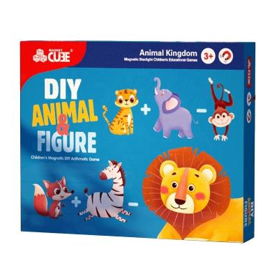 China paper & Cardboard Ready To Ship DIY Animal&Figure Fruit Math Learning Tools for sale