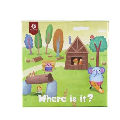 China paper & Cardboard Ready To Ship Wooden Board Space Educationa Sunshine Kids Mathching Game Where Is It for sale