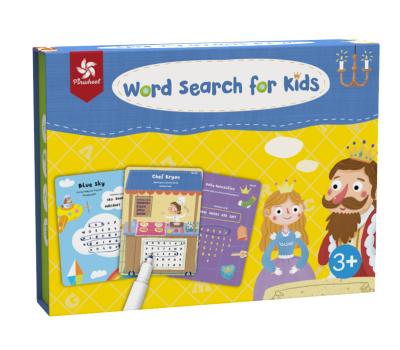 China paper & Cardboard Ready to Ship Sun Rag and Clean Series Learning Cards--Children's Word Search for sale