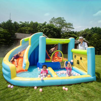 China Fashionable Toy Game Water Slide Child Doctor Dolphin Outdoor Playground Bouncy Bouncy Bouncy Castle for sale