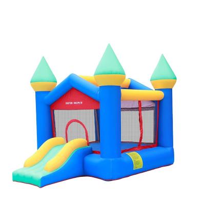 China Family Party Doctor Dolphin Design New Inflatable Party Games Kids Air Bounce Playhouse Jumping Castle for sale