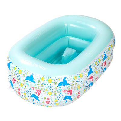 China Doctor Dolphin Home Use Mini Folding PVC Baby Swimming Pool Inflatable Swimming Pool Backyard SPA SPA Equipment for sale