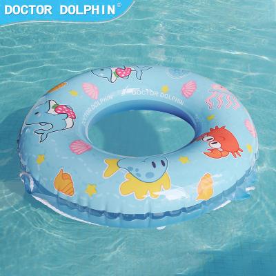 China Fashionable Doctor Dolphin Inflatable Circle Float Ring Pool Float Child Water Swimming Toys for sale