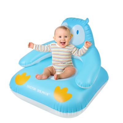 China The Other Doctor Dolphin Lounge Cartoon Portable Penguin Baby Inflatable Air Sofa Seat Chair Hot Selling for sale