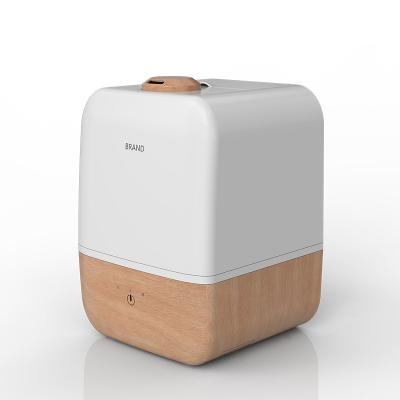 China Smart Humidifier Cool Aroma Diffuser Humidifier Mist Control Wooden Household 4.5L Ultrasonic Humidifier for sale