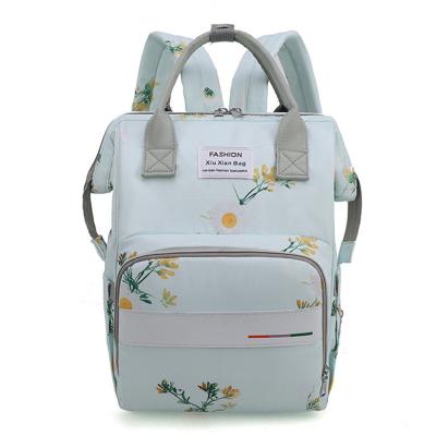 China Multifunctional Water Resistant Oxford Fashion Diaper Mum Bag Backpack For Maternity for sale