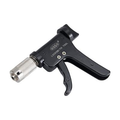 China Wholesale New Simple Operation Craftsman Tool Trigger Gun Lock Open Door Iron Lock Pick Quick Rotate Set for sale