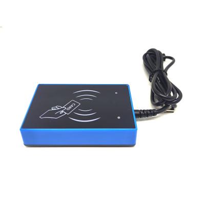 China Sysiot 50cm 120*80*25mm Reading Distance Keyboard Emulation USB UHF Desktop rfid reader for sale