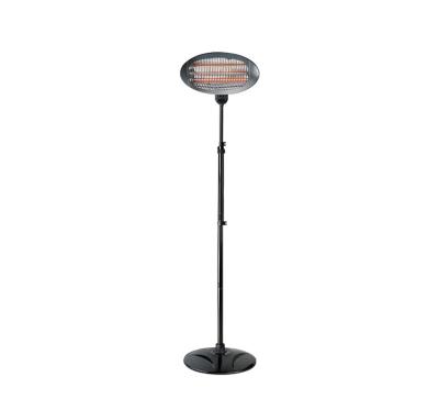 China SF-105 Outdoor Patio Heater Black Aluminum Alloy Three Electric Outdoor Heating Lamps for sale