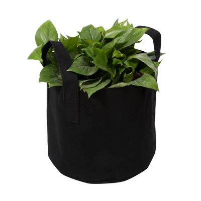 China Eco - Friendly Tomato Mushroom Potted Plant Non Woven Fabric Vegetable Round Grow Bags for sale