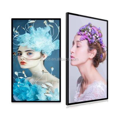 China 32 Inch Indoor Wall Mounted Ad Players Wifi Monitor TV Digital Signage Advertising LCD Display for sale